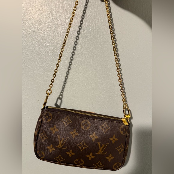 LOUIS VUITTON MINI POCHETTE ACCESSORIES MONOGRAM - Picture 3 of 15